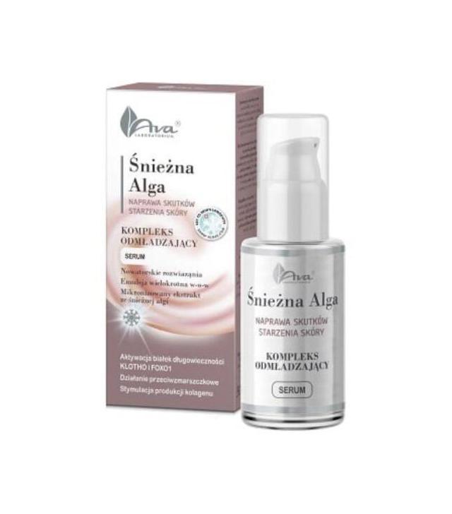 Ava Śnieżna Alga Serum kompleks odmładzający - 30 ml - cena, opinie, właściwości