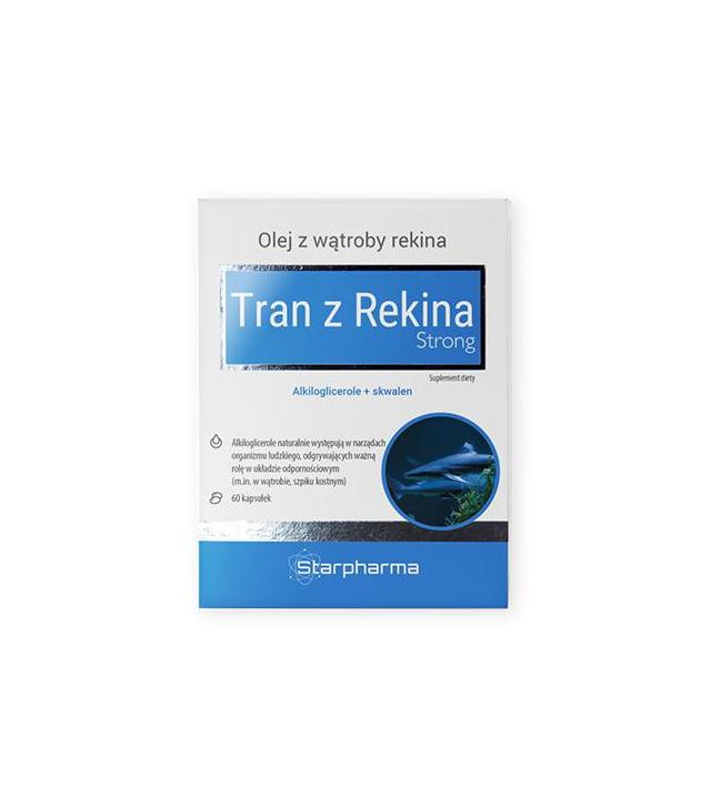 Starpharma Tran z rekina Strong - 60 kaps. - cena, opinie, właściwości