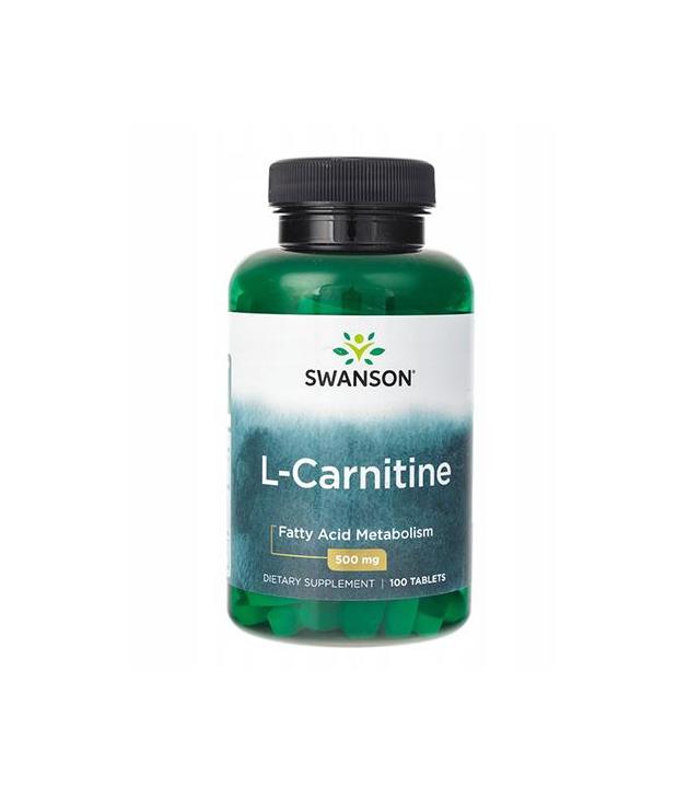 SWANSON L-Karnityna 500 mg - 100 tabl.