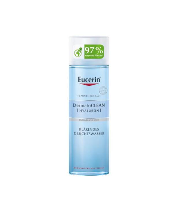 Eucerin Dermatoclean Hyaluron Tonik oczyszczający do twarzy do każdego rodzaju skóry, 200 ml, cena, opinie, skład