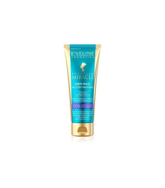 Eveline Cosmetics Egyptian Miracle Krem-maść do stóp i paznokci, 50 ml