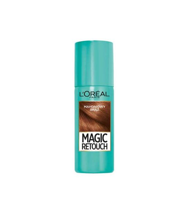 L'Oreal Magic Retouch Spray do błyskawicznego retuszu odrostów mahoniowy brąz, 75 ml, cena, opinie, wskazania