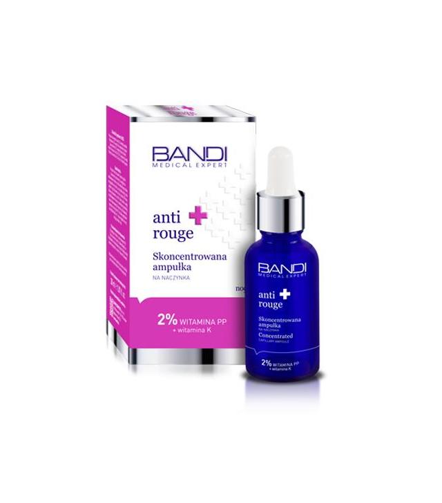 BANDI ANTI ROUGE Skoncentrowana ampułka na naczynka - 30 ml