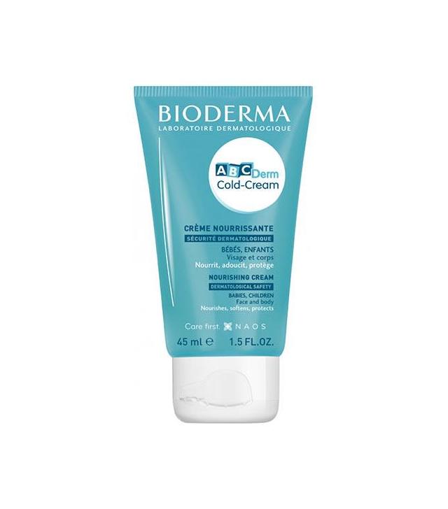 Bioderma ABCDerm Cold - Cream Ochronny krem natłuszczający dla dzieci i niemowląt do twarzy i ciała - 45 ml - cena, opinie, działania