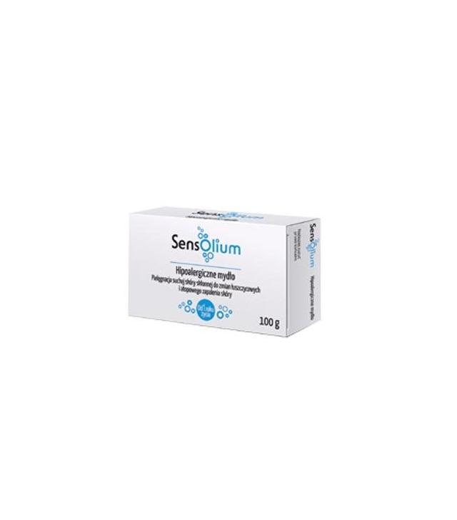 SENSOLIUM Hipoalergiczne mydło - 100 g. Do skóry suchej skłonnej do AZS.