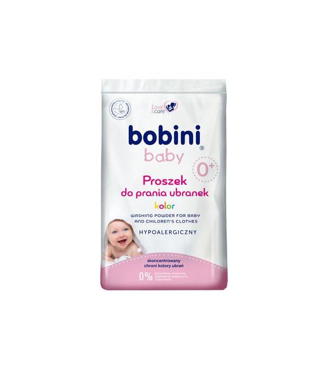 Bobini Baby Hypoalergiczny Proszek do prania ubranek niemowlęcych i dziecięcych color, 1,2 kg
