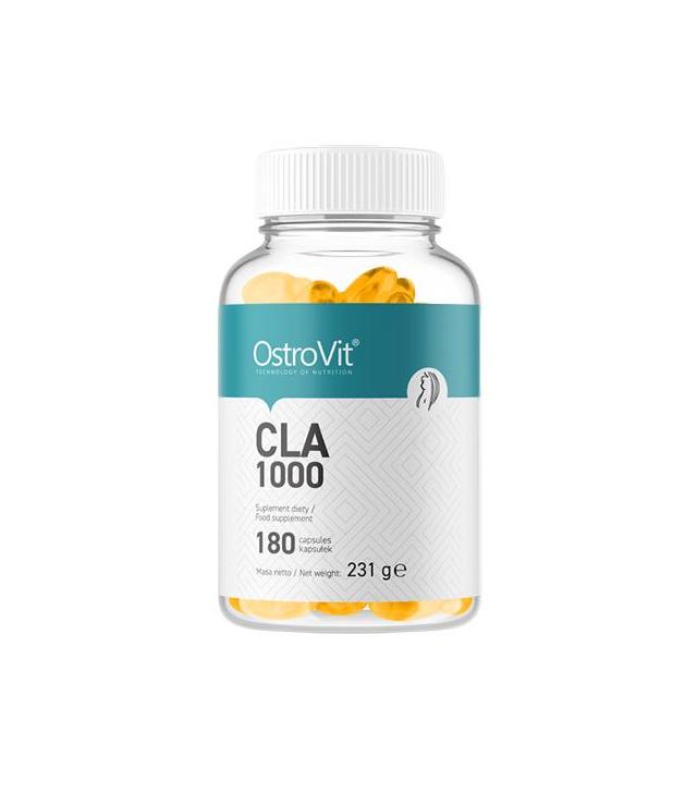 OstroVit CLA 1000 mg - 180 kaps. - cena, opinie, wskazania
