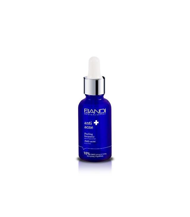 BANDI MEDICA EXPERT Anti-Acne Peeling kwasowy antytrądzikowy 10% kwas pirogronowy, salicylowy i migdałowy, 30 ml