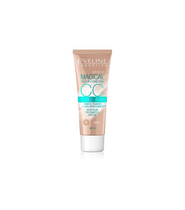 Eveline CC Cream Multifunkcyjny podkład 53 Beige - 30 ml - cena, opinie, właściwości