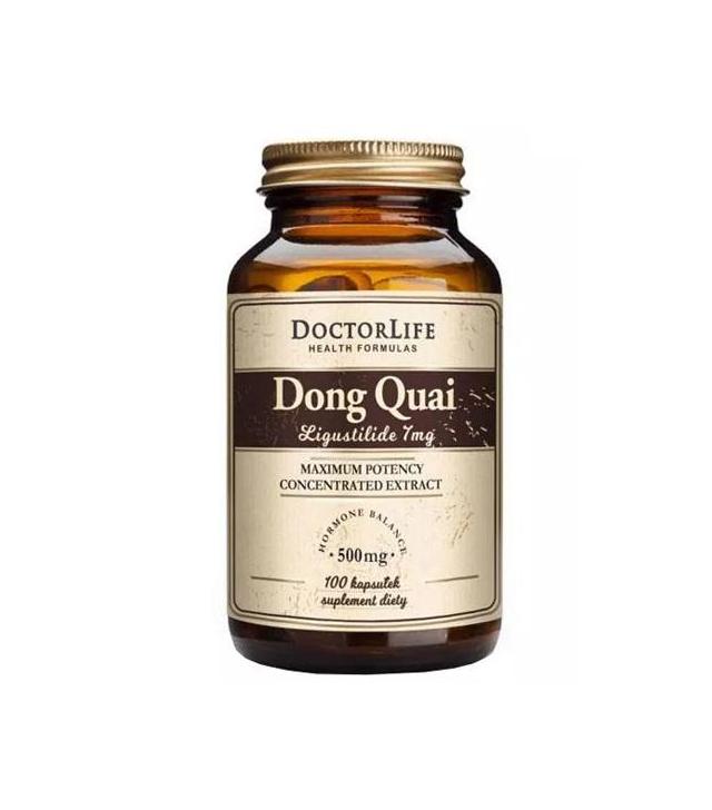 Doctor Life Dong Quai 400 mg - 100 kaps. - cena, opinie, właściwości