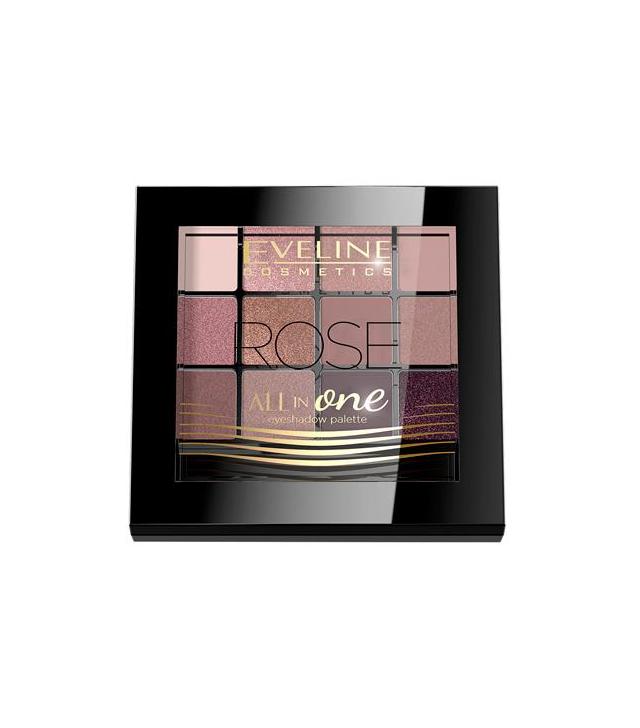 Eveline Cosmetics Cienie All in One Rose 02 - 12 g - cena, opinie, wskazania