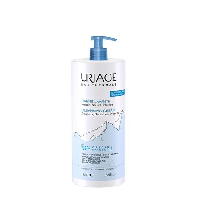 Uriage Creme Lavante Krem do mycia z Wodą Termalną Uriage z Alp francuskich, 1000 ml, cena, opinie, wskazania