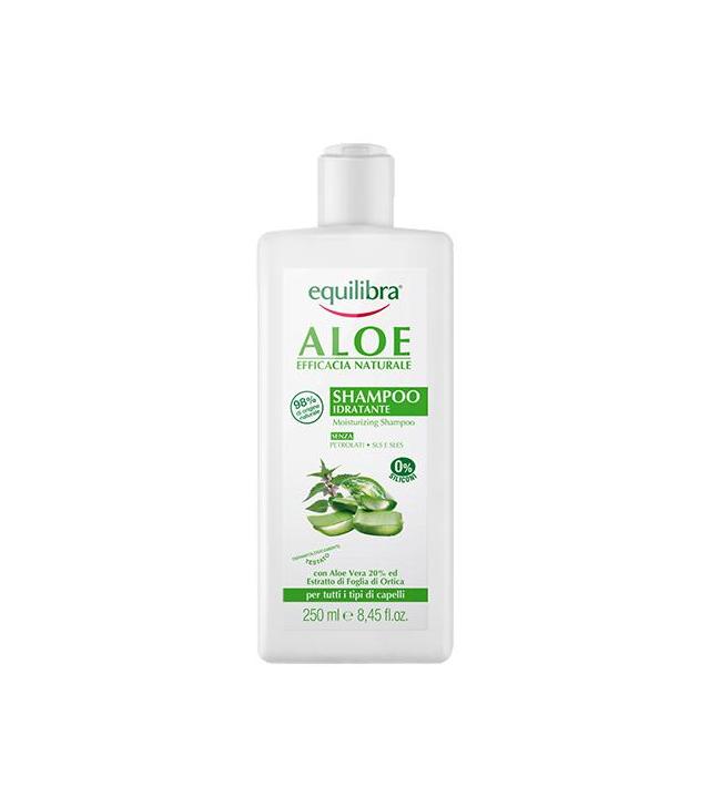 EQUILIBRA Nawilżający szampon aloes i kwas hialuronowy, 265 ml