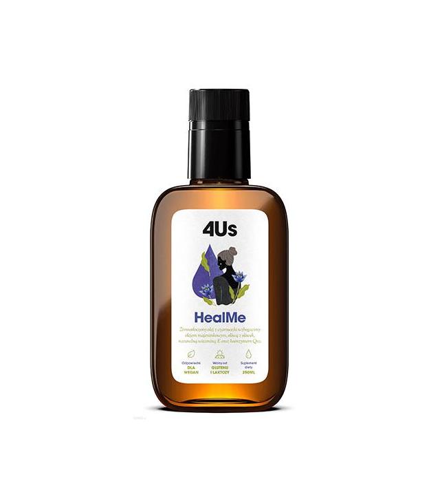 Health Labs HealMe, 250 ml, olej z czarnuszki, cena, opinie, składniki