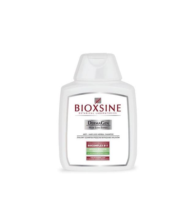 BIOXSINE DERMAGEN  Ziołowy szampon przeciw wypadaniu włosów suchych i normalnych - 300 ml - cena, opinie, stosowanie