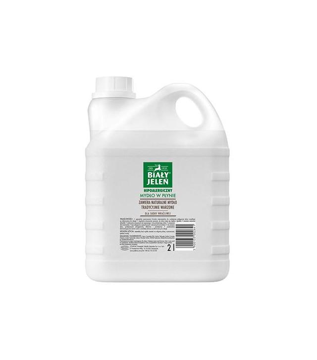BIAŁY JELEŃ Mydło w płynie - 2 l
