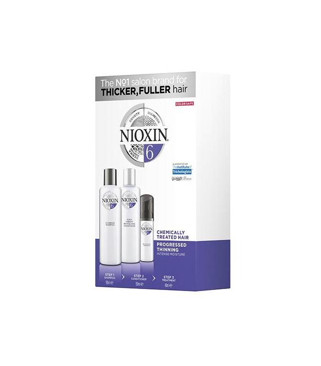 Nioxin Zestaw Pielęgnacyjny System 6 Szampon, 150 ml + Odżywka, 150 ml + Kuracja, 40 ml cena, opinie, właściwości