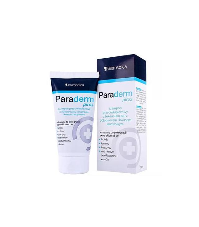 PARADERM PIROX Szampon przeciwłupieżowy - 150 g