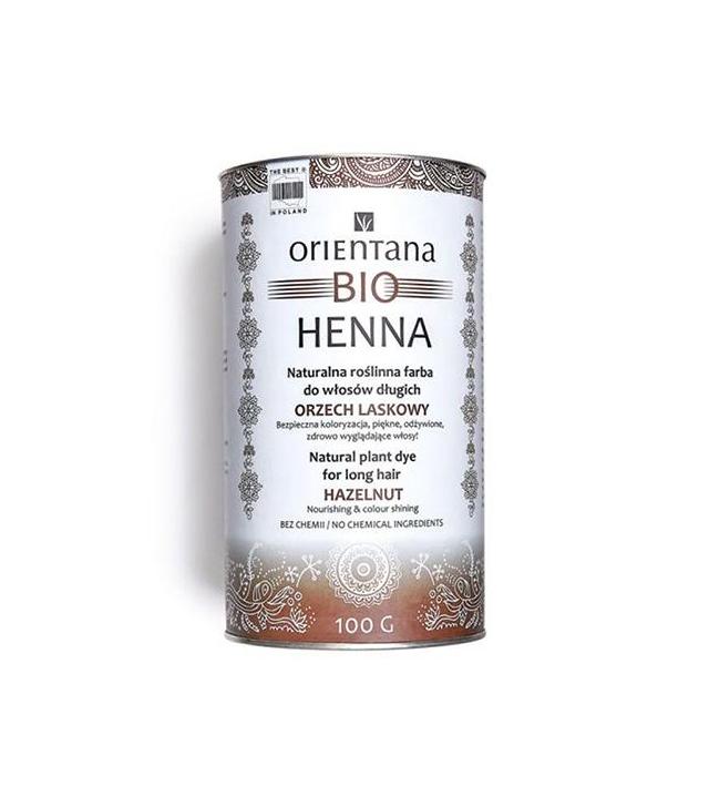 Orientana Bio Henna Orzech laskowy - 100 g - cena, opinie, właściwości