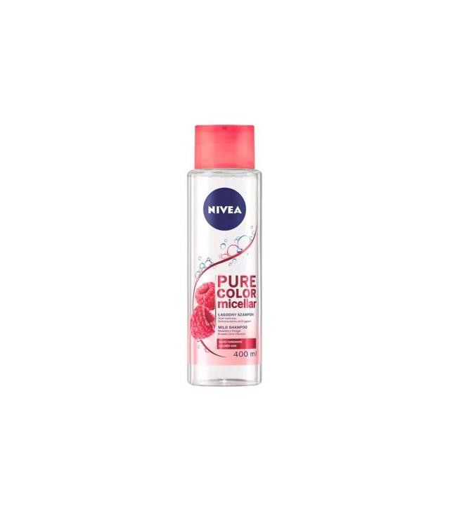 Nivea Pure Color Micellar Łagodny szampon ocet malinowy - 400 ml - cena, opinie, właściwości