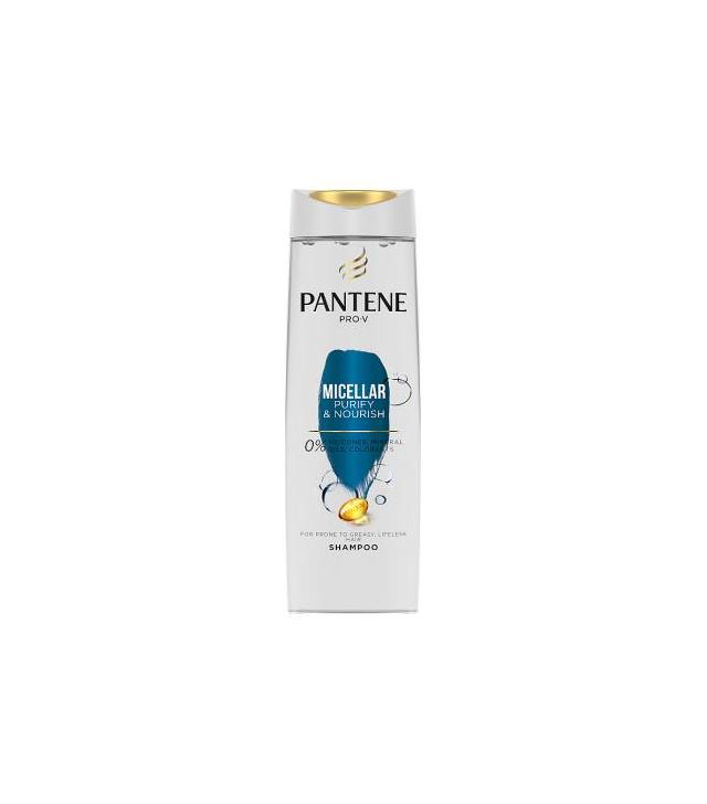 Pantene Pro - V Micellar Purify & Nourish Szampon oczyszczający, 400 ml, cena, opinie, właściwości