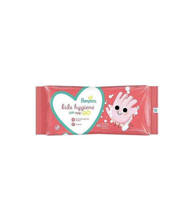 Pampers Kids Hygiene On-The-Go Chusteczki nawilżane - 40 szt. - cena, opinie, skład