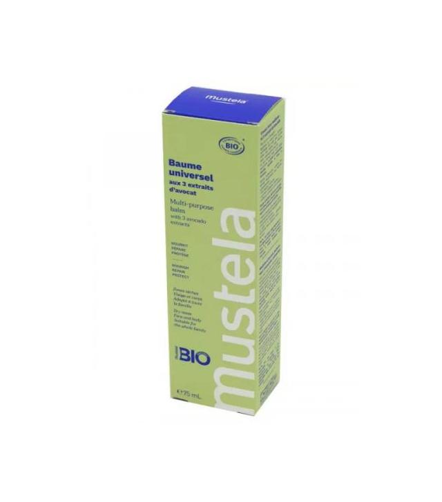Mustela Bio Multifunkcyjny Balsam z 3 ekstraktami z awokado, 75 ml cena, opinie, właściwości