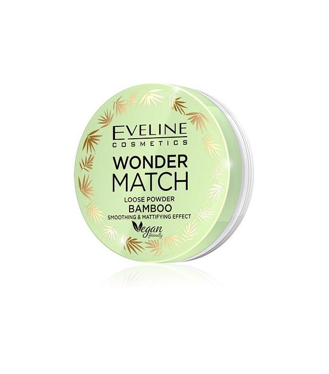 Eveline Wonder Match Sypki puder bambusowy - 6 g - cena, opinie, właściwości
