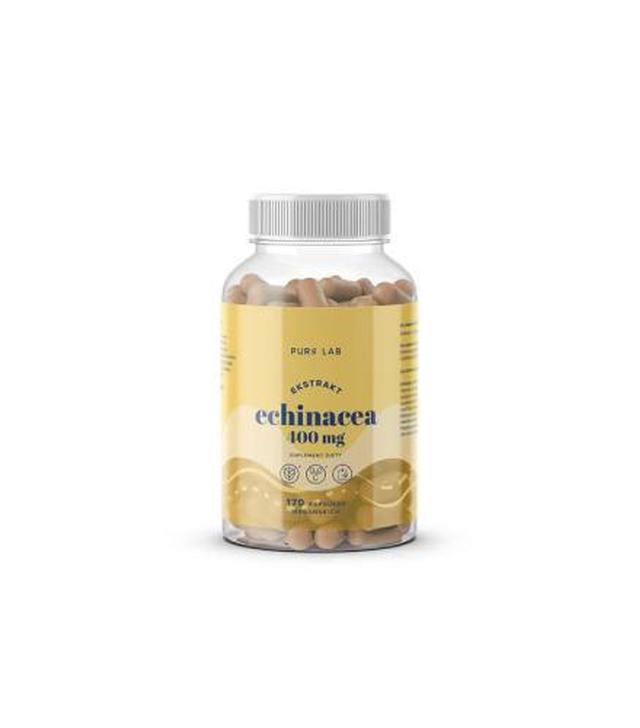 Pure Lab Ekstrakt z echinacea 400 mg, 170 kapsułek