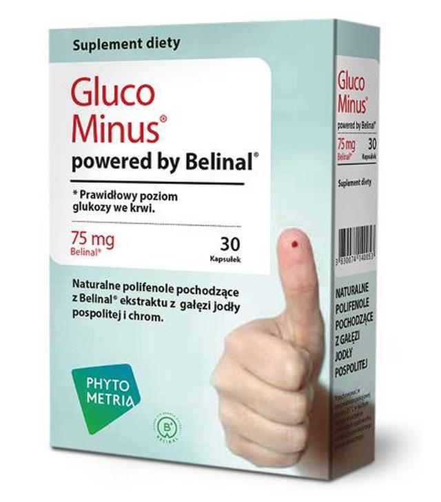 Gluco Minus® powered by Belinal® 75 mg, 30 kapsułek