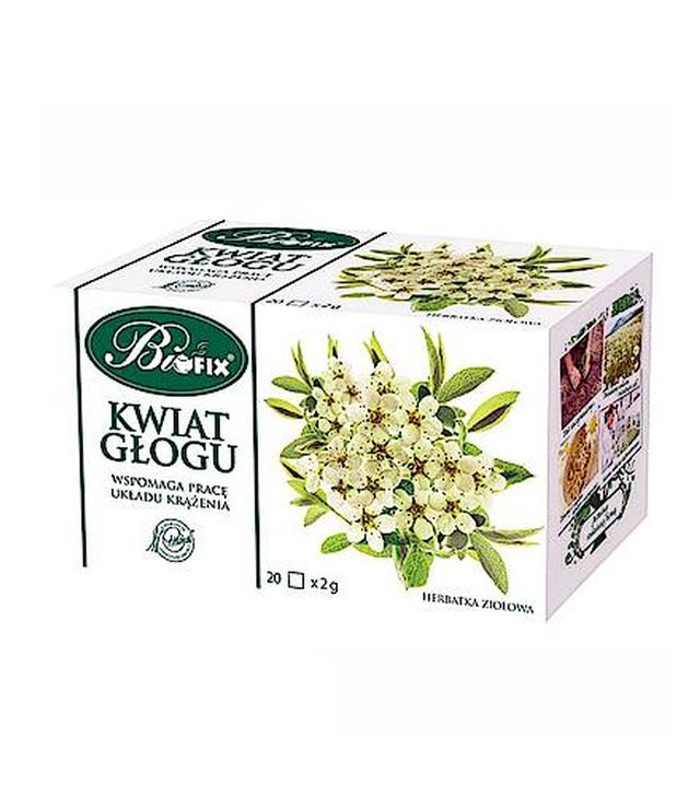 BI FIX Kwiat głogu herbatka ziołowa, 20 saszetek