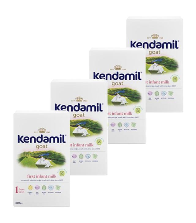 Kendamil 1 Kozie mleko dla niemowląt, 4 x 500 g