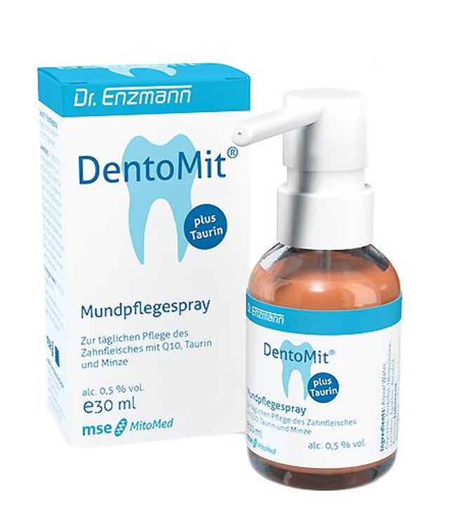 DentoMit Spray - 30 ml Do pielęgnacji jamy ustnej i dziąseł - cena, opinie, wskazania