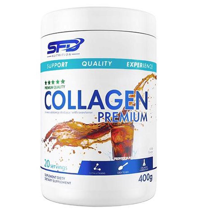 SFD Collagen Premium cola, 400 g, cena, opinie, właściwości
