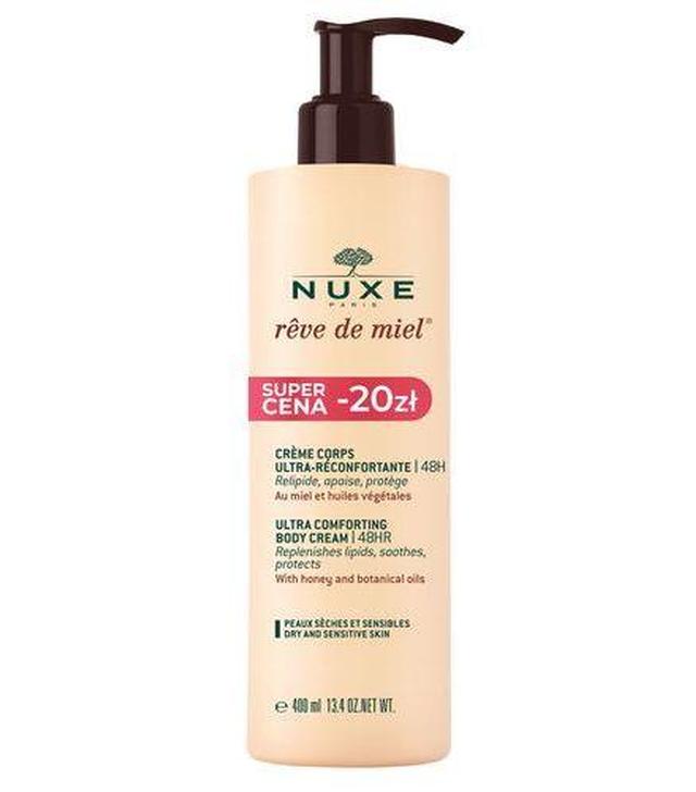 NUXE Reve de miel® Ultrakomfortowy balsam do ciała do suchej skóry, 400 ml