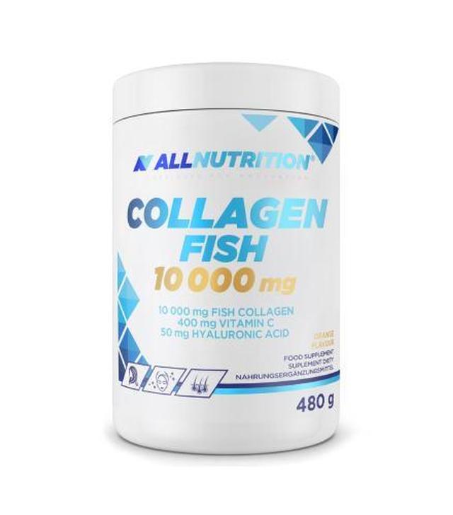 Allnutrition Collagen Fish 10000 mg Orange, 480 g