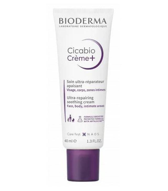 Bioderma Cicabio Creme+ Krem naprawczo-kojący, 40 ml