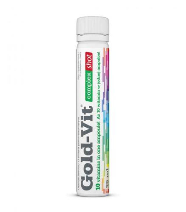 Olimp Gold-Vit Complex Shot pomarańcza ampułka 25 ml