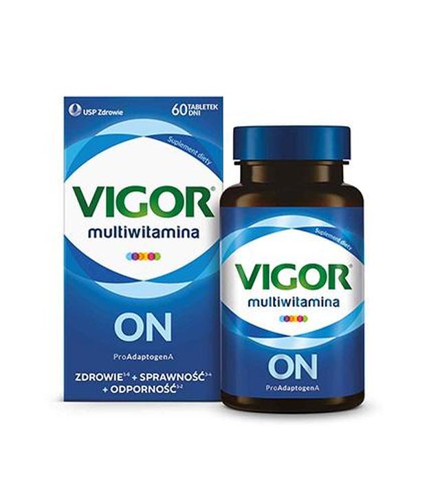 Vigor Multiwitamina ON, 60 tabl., cena, opinie, właściwości