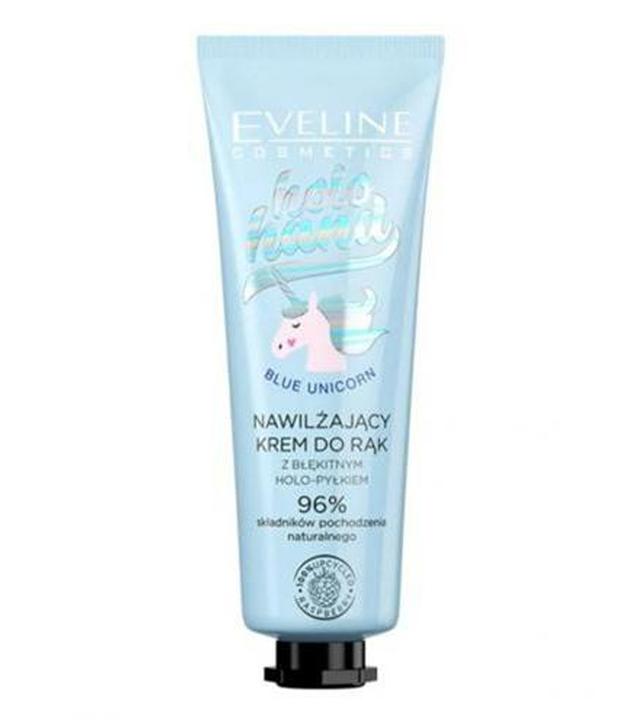 Eveline Cosmetics Holo Hand Nawilżający krem do rąk Blue Unicorn, 50 ml, cena, opinie, właściwości
