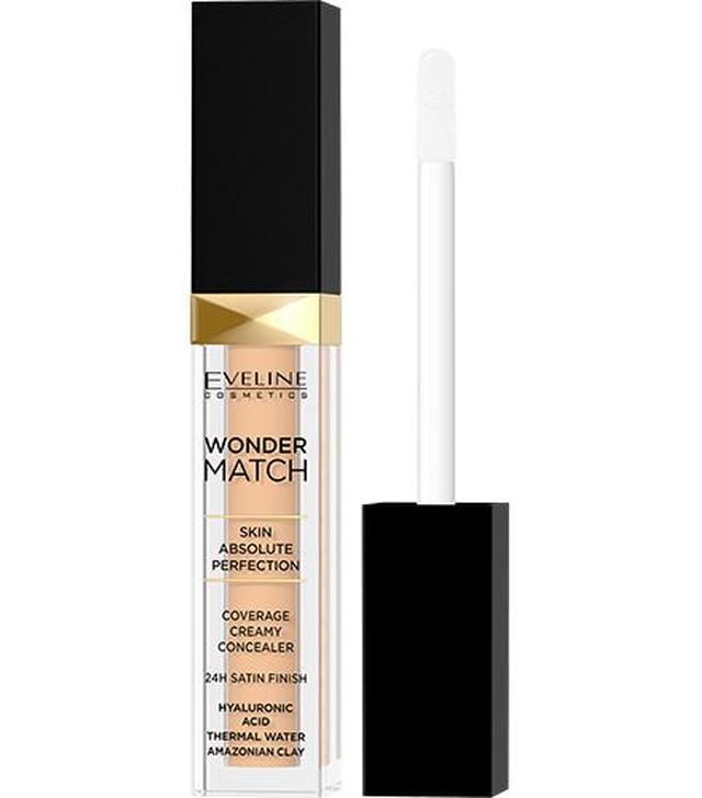Eveline Cosmetics Wonder Match Korektor w płynie 10 Light Vanilla, 7 ml, cena, opinie, właściwości