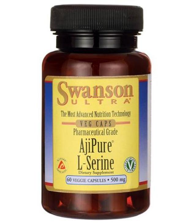 SWANSON AjiPure L-seryna, kapsułki, 60 sztuk