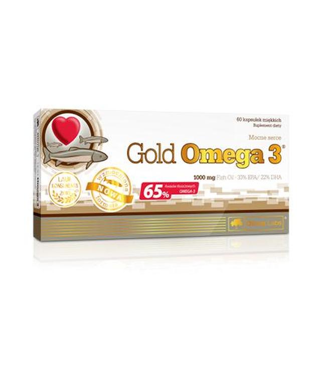 Olimp Gold Omega 3, kapsułki, 60 sztuk