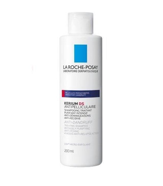 La Roche-Posay Kerium DS, kuracja przeciwłupieżowa intensywna, 200 ml - 1023073 - uszkodzone opakowanie