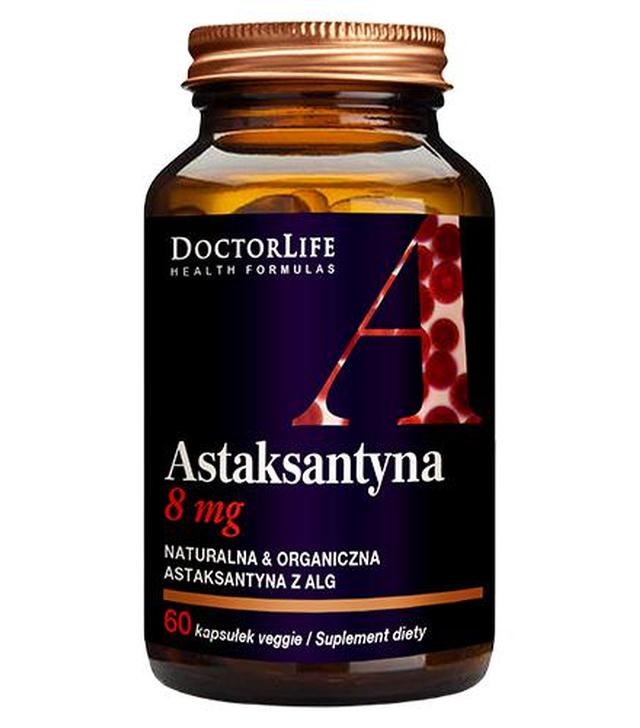 DOCTOR LIFE Astaxanthin 8 mg - 60 kaps.
