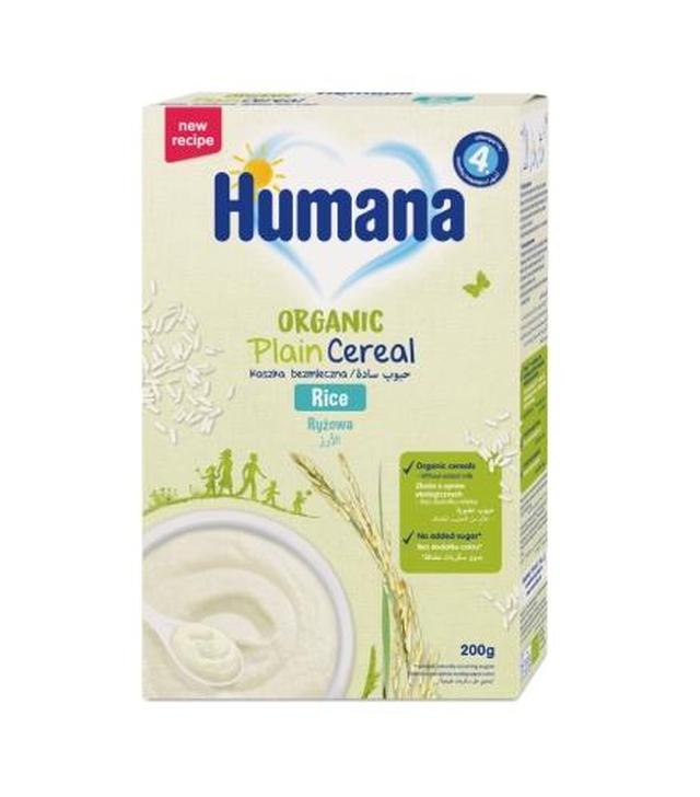 Humana Organic Kaszka bezmleczna ryżowa, 200 g