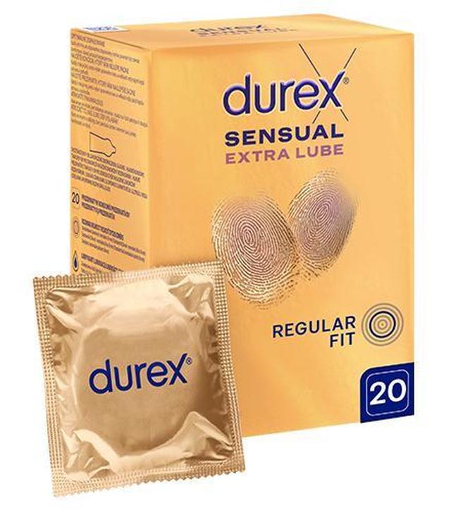 Durex Sensual Extra Lubricated, 20 sztuk