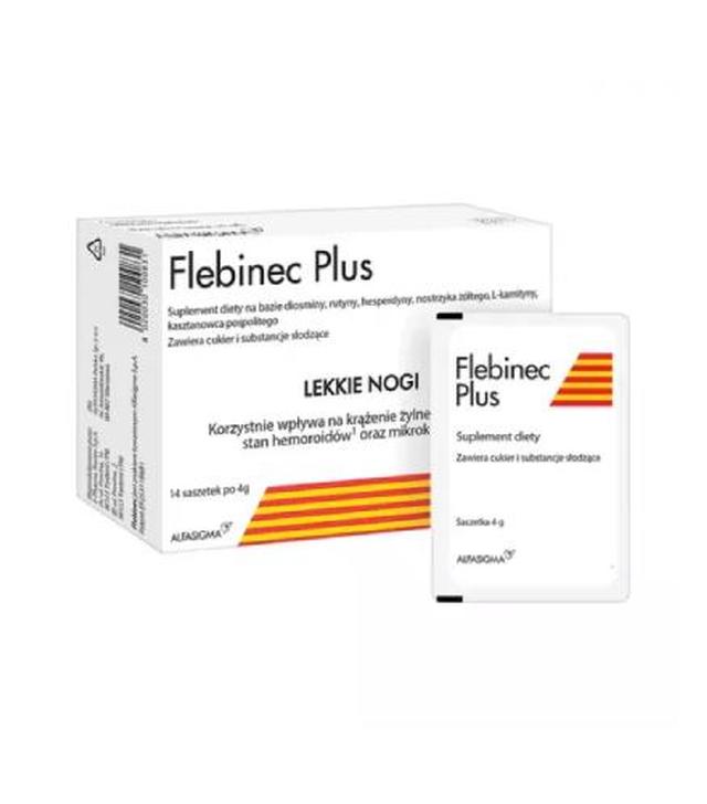 Flebinec Plus, 14 saszetek
