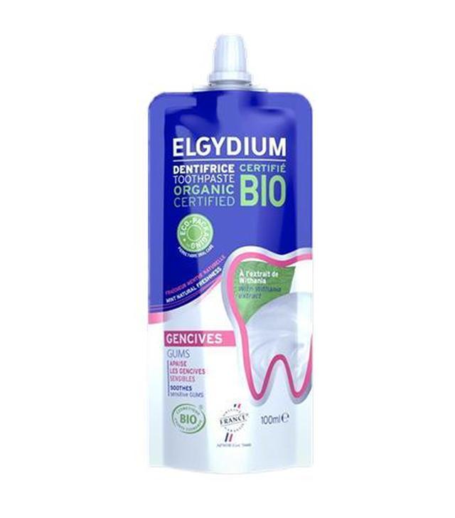 Elgydium Bio Gums Pasta do zębów na podrażnione dziąsła, 100 ml