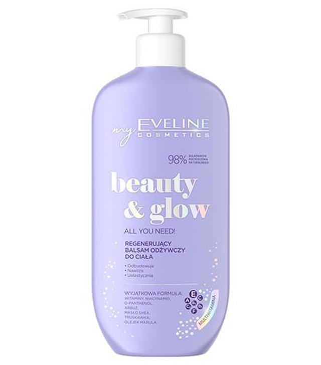 Eveline Beauty & Glow Regenerujący Balsam odżywczy do ciała, 350 ml, cena, opinie, skład